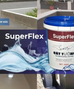 Ứng dụng chống thấm 2 thành phần gốc xi măng Super Flex