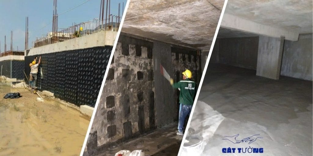 chống thấm tầng hầm