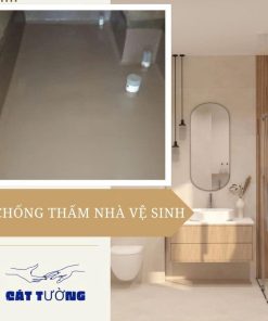 quy trình chống thấm nhà vệ sinh