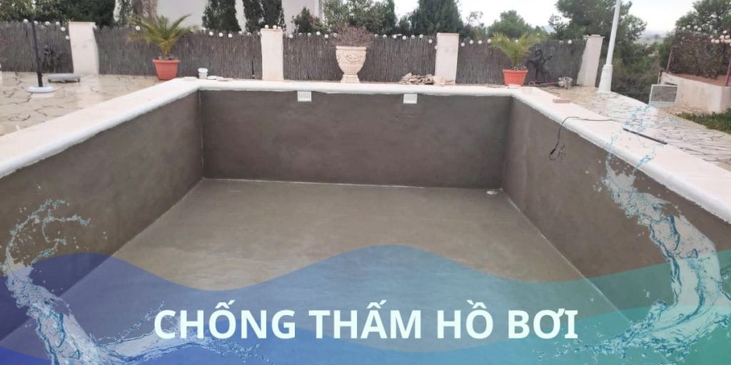 Chống thấm hồ bơi