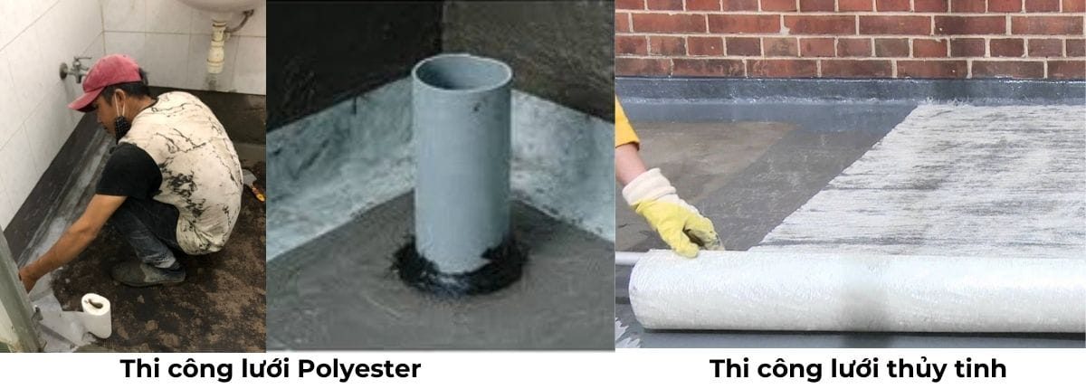 Phân biệt lưới Polyester và lưới sợi thủy tinh