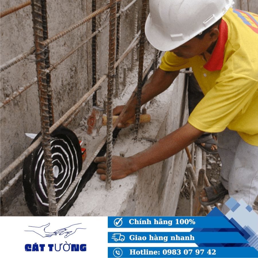 thi công Thanh Trương Nở Hyberstop DB 2015