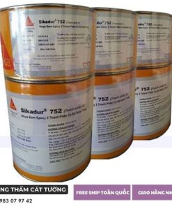 Bơm keo chống nứt bê tông