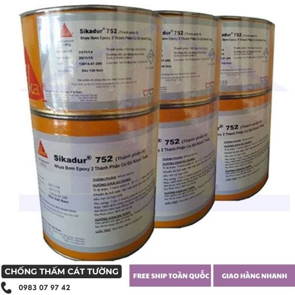 Bơm keo chống nứt bê tông