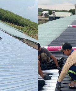 Hướng dẫn cách dán tấm cách nhiệt mái tôn Morter Plass