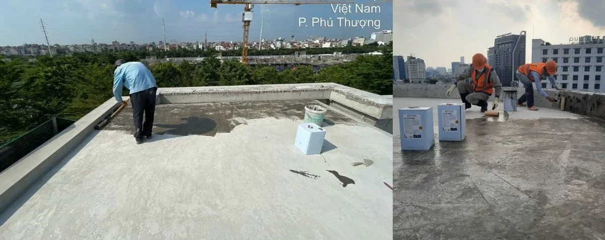 Hướng dẫn thi công chống thấm với Euro Polymers UP-100 Primer