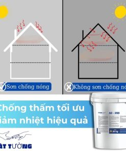 Khu vực áp dụng sơn chống nóng mái tôn Euro Polymers AC-250