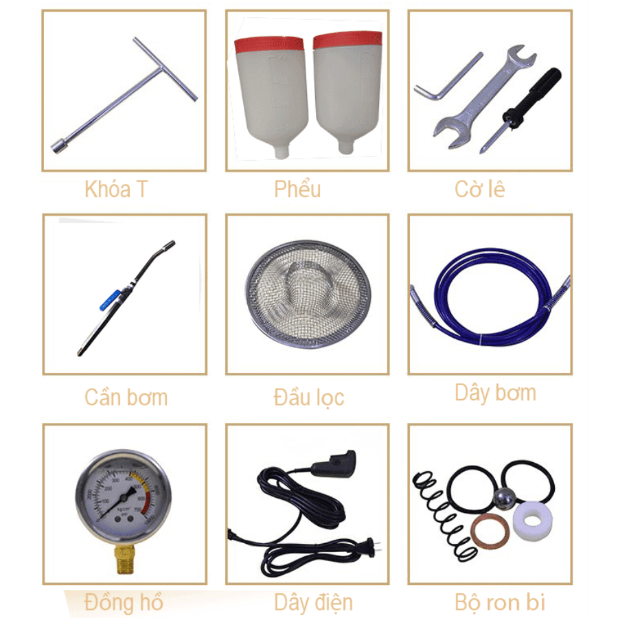 Thông số kỹ thuật của máy bơm keo epoxy Pu 9999