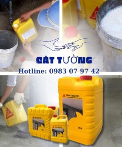 Ứng dụng của Sika Latex TH - Phụ Gia Chống Thấm