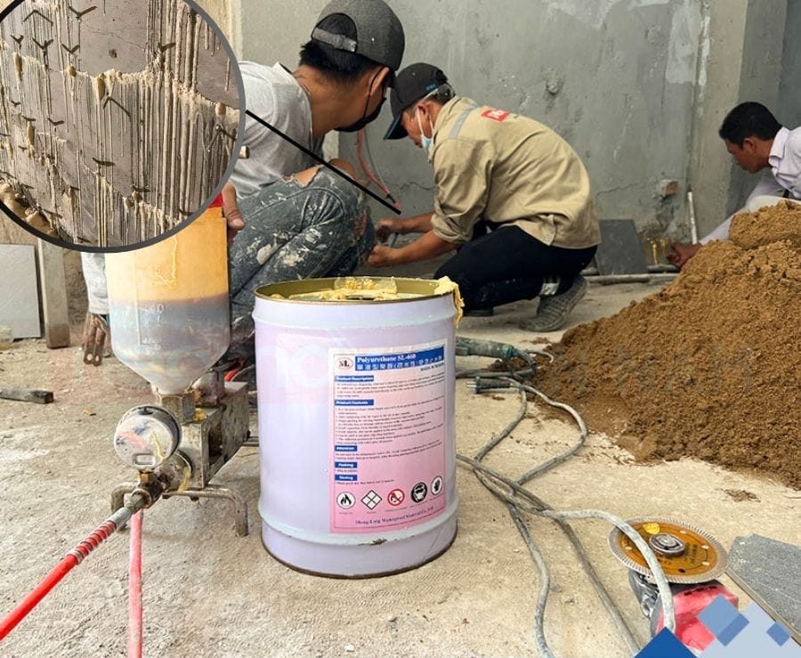 Ứng dụng thực tế của máy bơm keo Pu – Epoxy XLKT 9999