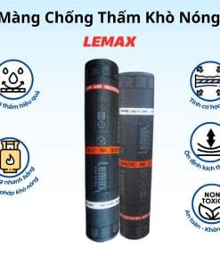 màng chống thấm khò nóng lemax ý