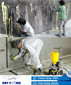 Hướng dẫn cách sử dụng Máy bơm chống thấm XM-1000 đúng kỹ thuật mang lại hiệu quả cao