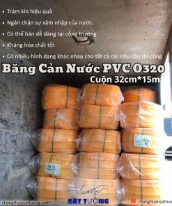 Băng cản nước PVC O320