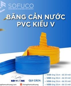 Băng cản nước Waterstop kiểu V Sofuco