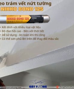 Keo Trám Vết Nứt Tường Nikko Bond 125