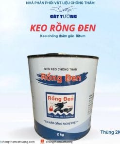 Keo chống thấm Rồng Đen - Thùng 2kg