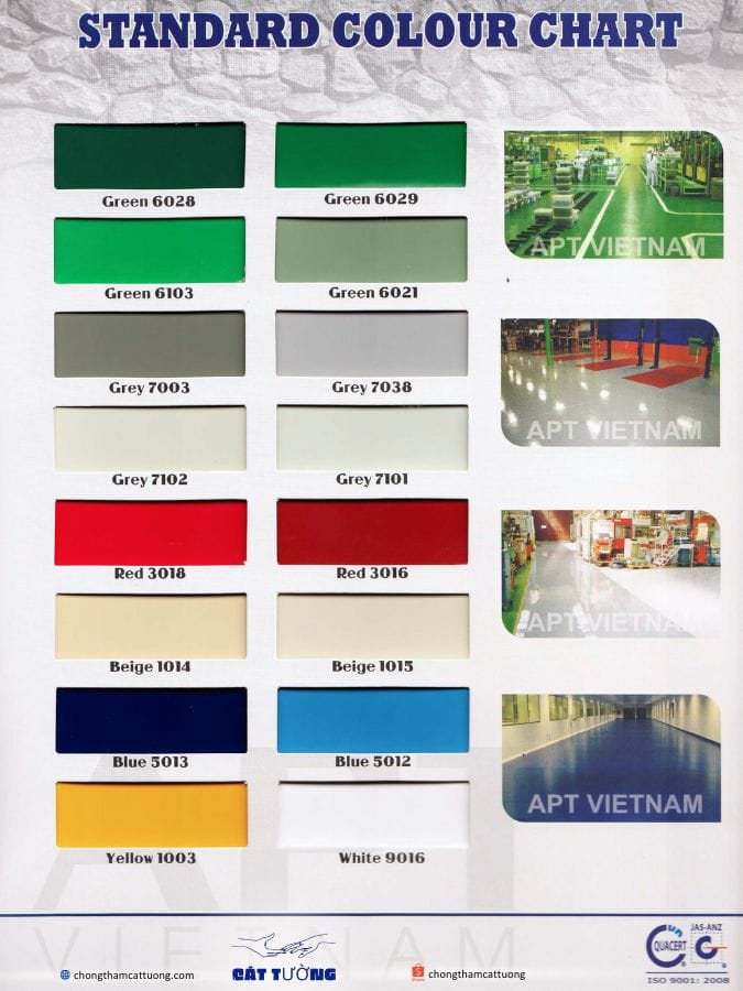 Màu sơn Epoxy APT