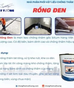 Men keo chống thấm Rồng Đen