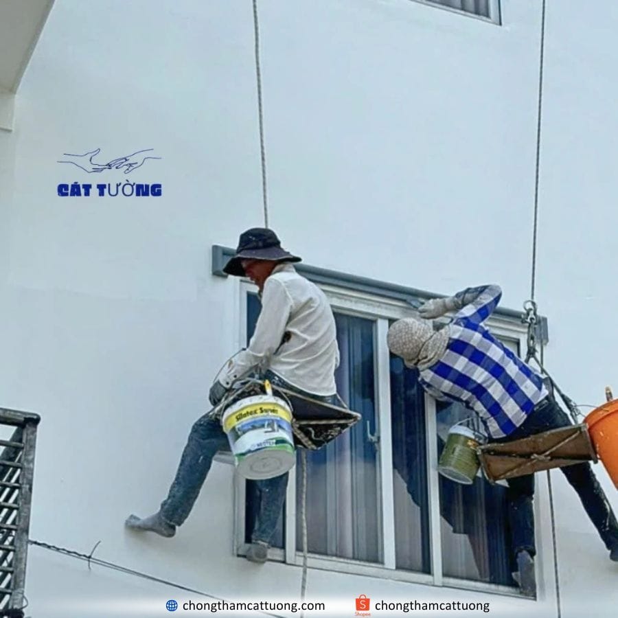 Sơn chống thấm gốc Acrylic Silatex Super Gray