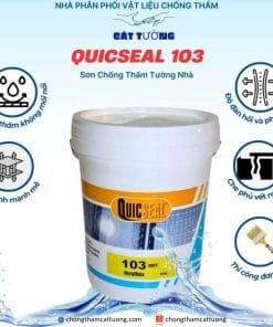 Sơn chống thấm tường Quicseal 103 Gray - White
