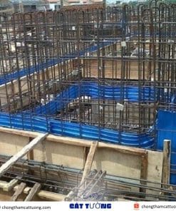 Thi công chống thấm khe co giãn với băng cản nước O