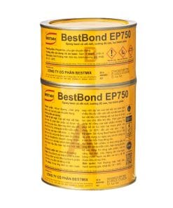 BestBond EP750 Keo Epoxy Bơm Vết Nứt Bê Tông Bộ 1Kg
