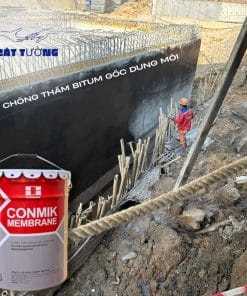 Chống thấm tầng hầm Bitum Conmik Membrane